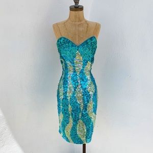 Sequin Mermaid Dress (vintage)